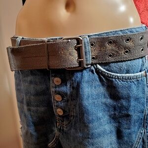 Fabric Belt w Floral Design